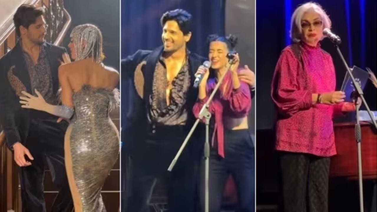 Sidharth Malhotra Channels 70s Glam at Shantanu and Nikhil Show with Zeenat Aman and Saba Azad