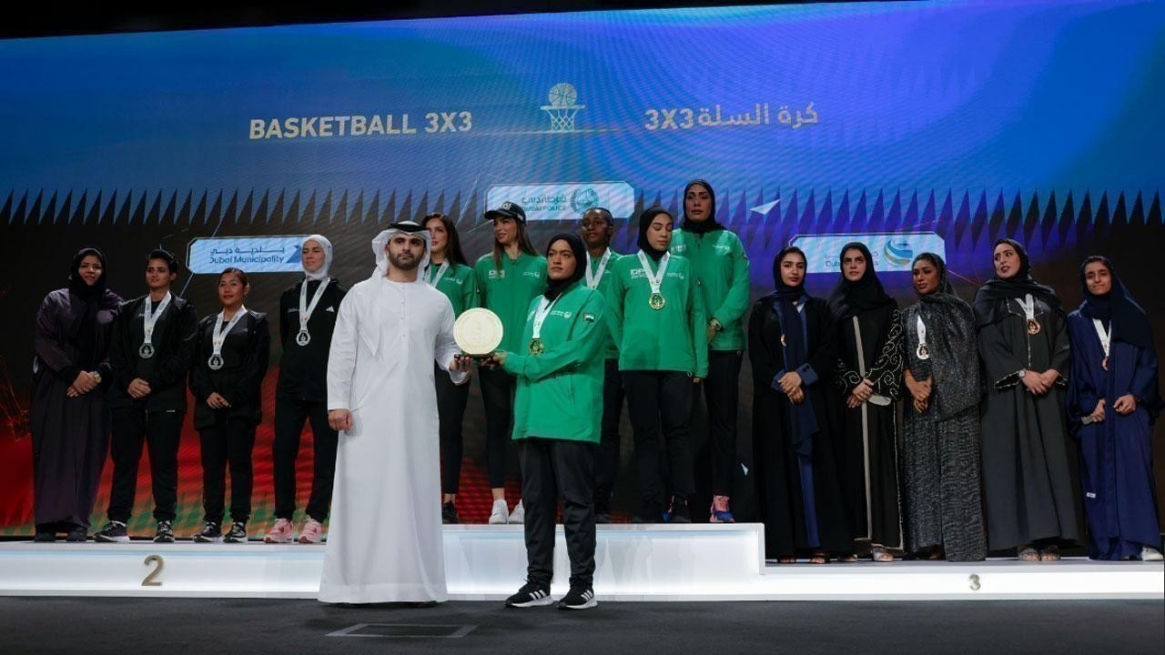Mansoor bin Mohammed Crowns Winners of Sheikha Hind Sports Tournament