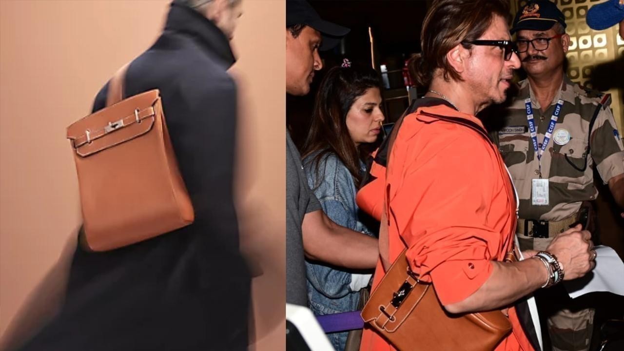 ₹7 Lakhs for a Backpack? Shah Rukh Khan’s Hermès HAC Stuns Internet