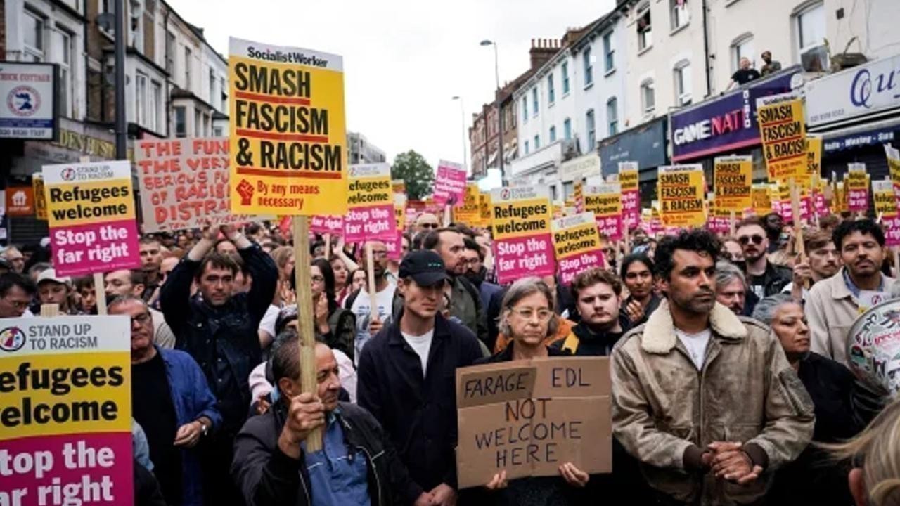 Anti-Racism Protests Erupt in UK Following Far-Right Demonstrations