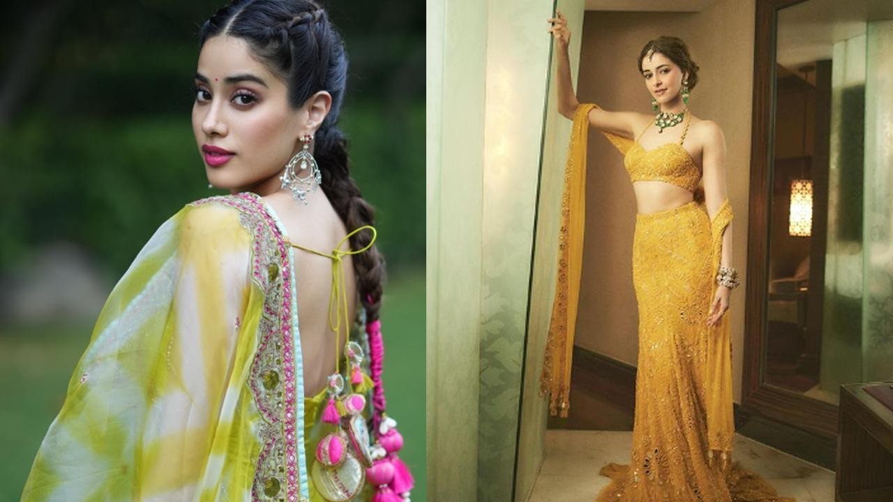 Janhvi Kapoor and Ananya Panday: How to Dazzle in Yellow This Navaratri