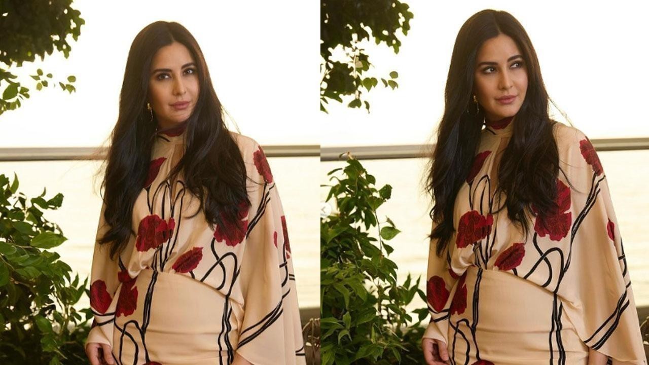 Katrina Kaif Stuns in Rose Print Dress Can You Guess Its Price