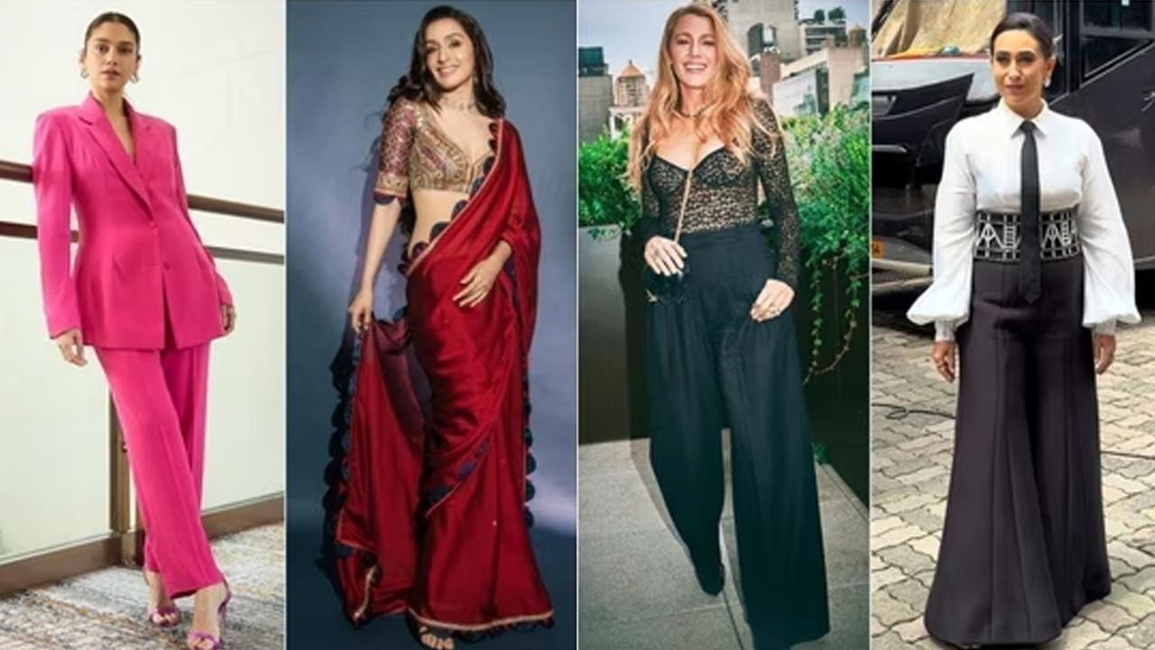 Blake Lively's Floral Look, Shraddha Kapoor's Saree, Aditi Rao Hydari's Pantsuit: Best-Dressed Celebs