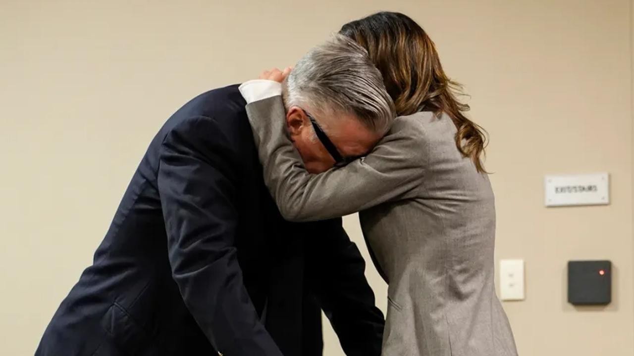 Alec Baldwin Emotional as Judge Drops Manslaughter Case