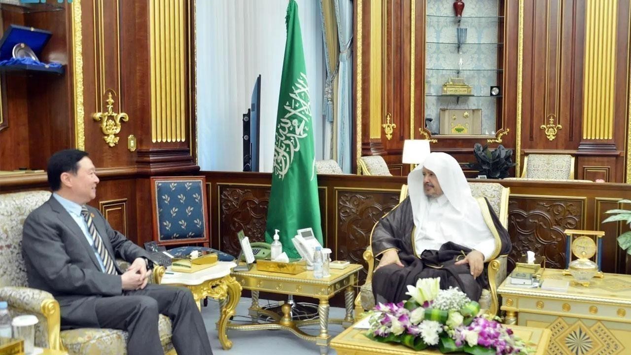 Shura Council Speaker Meets Chinese Ambassador to the Kingdom