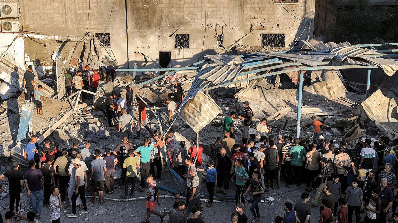 Israeli airstrike on Gaza school leaves at least 16 dead amid escalating tensions