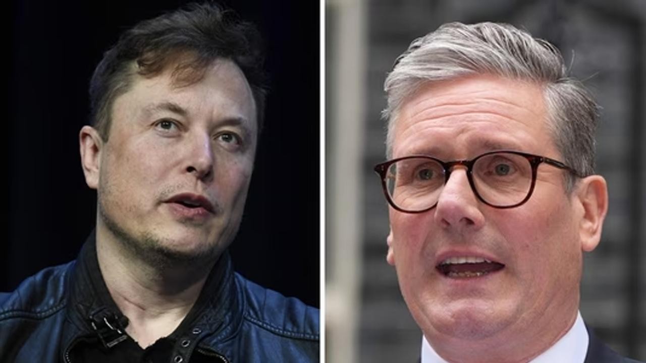 Musk Responds to UK PM Starmer Criticism of 'Civil War' Comments