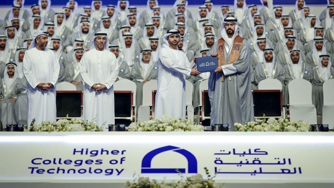 Mansoor bin Mohammed Celebrates 2024 Graduates at HCT Dubai Ceremony