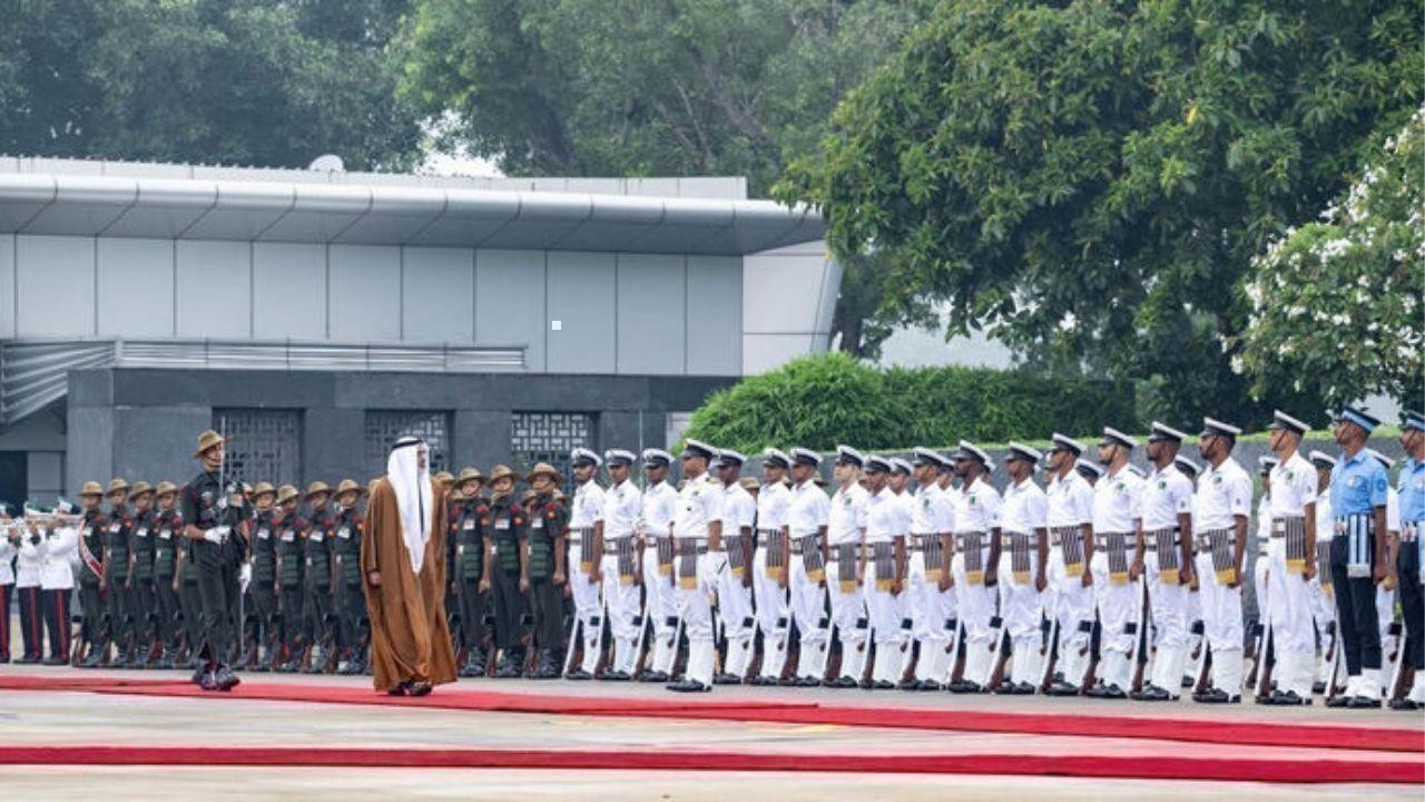 Crown Prince of Abu Dhabi Arrives in New Delhi for Official Visit to India
