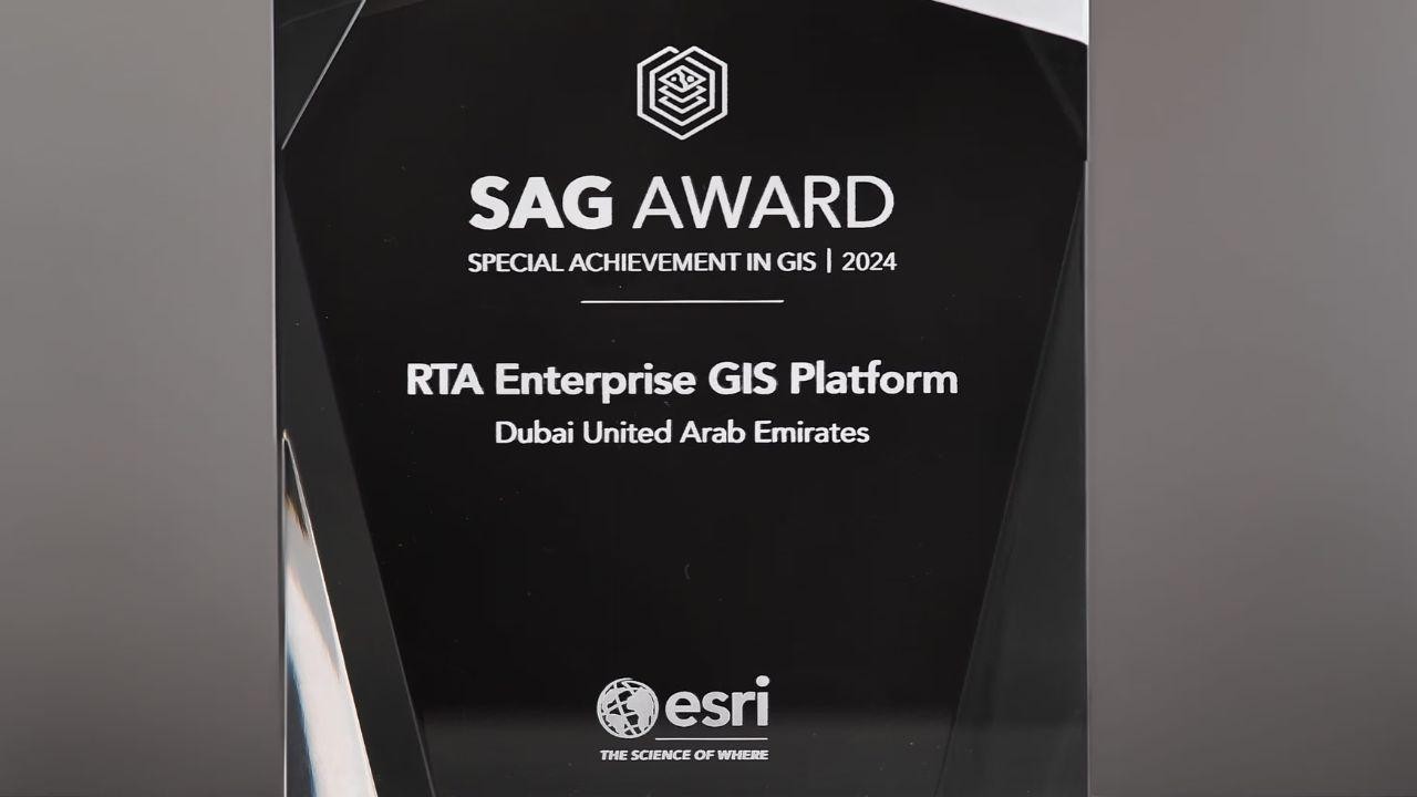RTA Receives 2024 SAG Award for Special Achievement in Geographic Information Systems