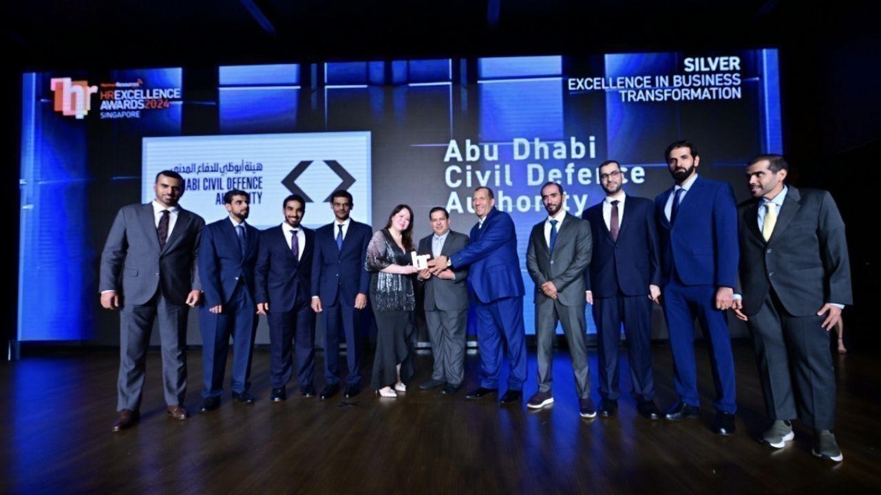 Abu Dhabi Civil Defence Authority Secures Silver at 2024 HR Excellence Awards