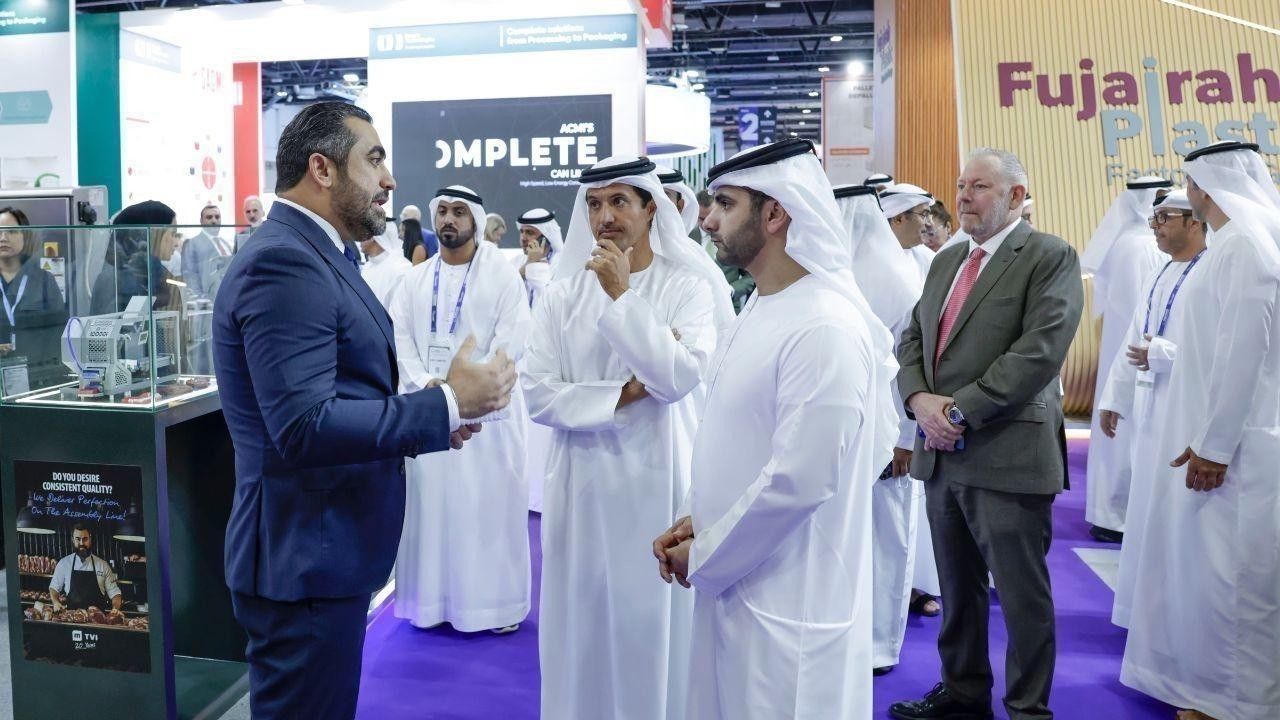 Mansoor bin Mohammed Inaugurates Gulfood Manufacturing and Gulfhost 2024