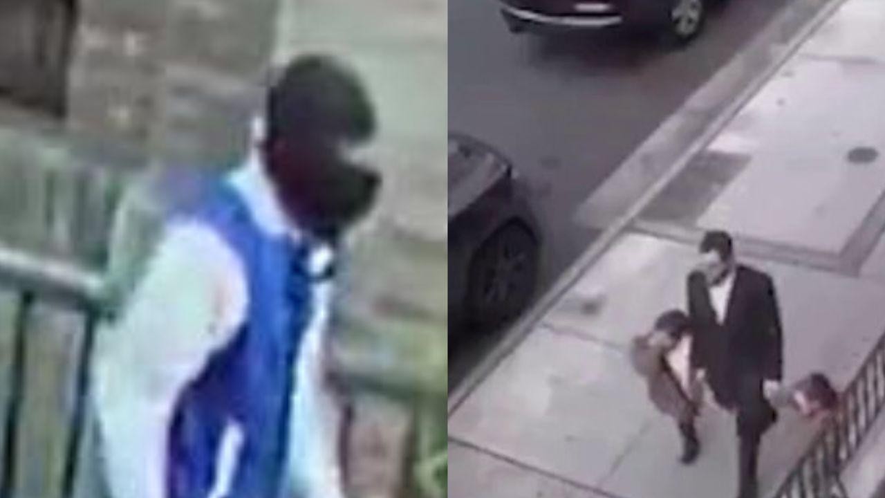 Masked Man in New York Tries to Snatch Child From Father's Arms