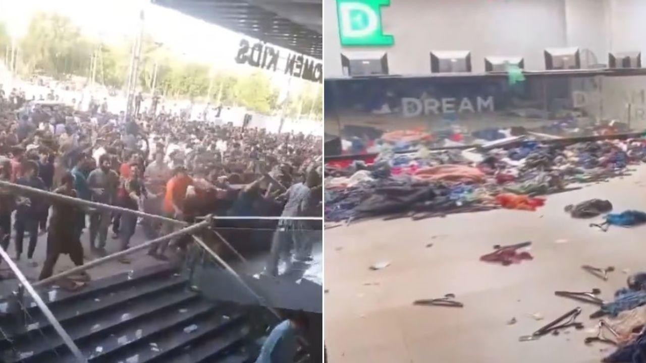 Karachi's Dream Bazaar Mall Ransacked, Looted by Mob on Opening Day