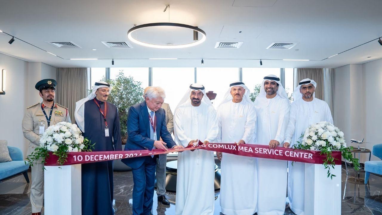 MBR Aerospace Hub Opens Comlux Facility at Dubai South for Aviation Excellence