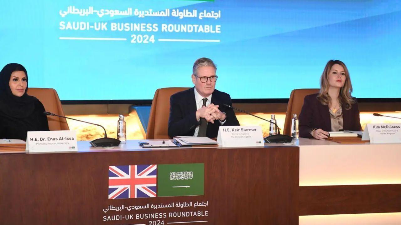 Saudi Arabia and UK hold a business roundtable to strengthen trade ties.