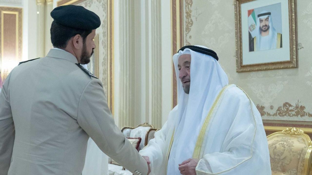 Sharjah Ruler Honors Saif Al Zari Al Shamsi with Police Medal