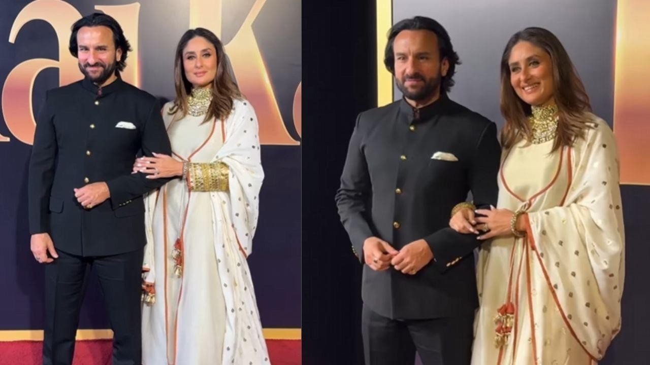 Kareena Kapoor shines in ethnic look by Pakistani designer at Raj Kapoor event