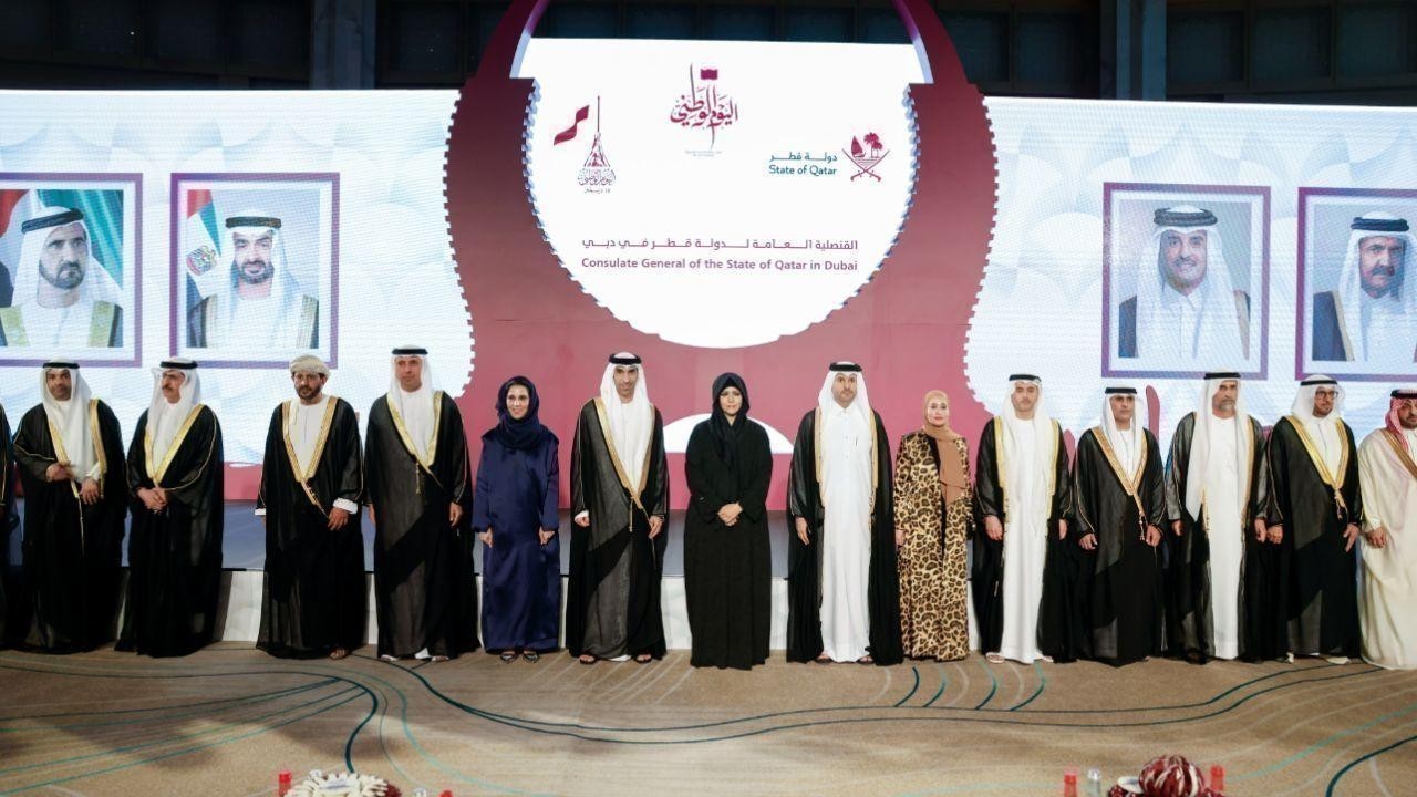Latifa bint Mohammed participates in Qatar National Day celebrations in Dubai