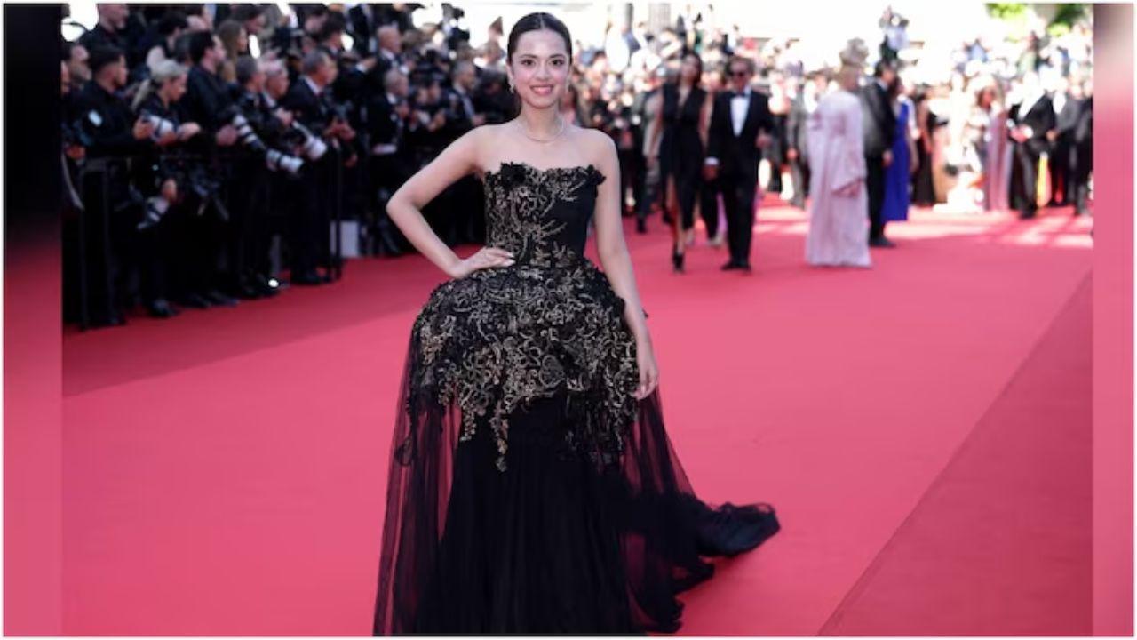 Nitanshi Goel Blooms at Cannes 2025 in Stunning Red Carpet Debut