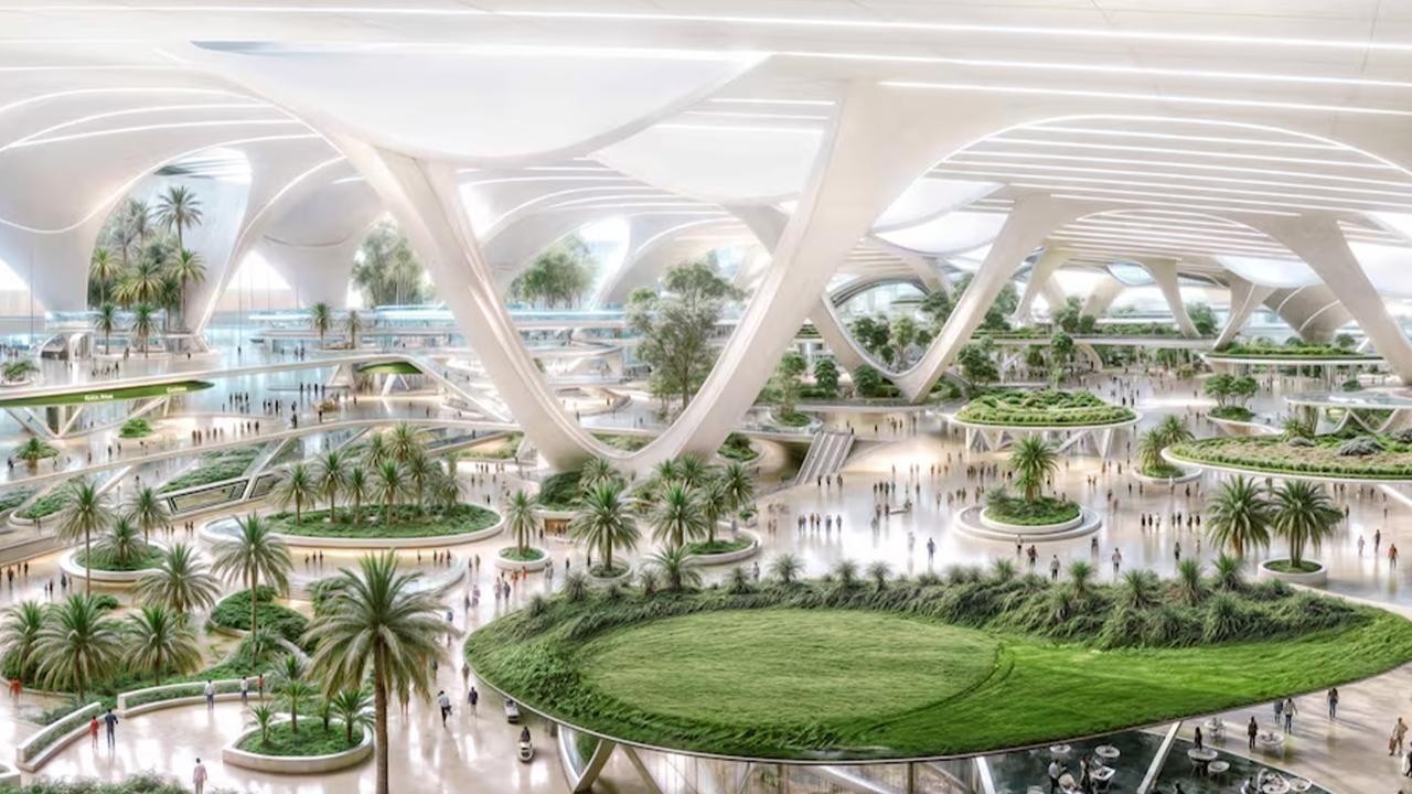 Dubai's New Airport Unveiled: Monorail, Green Spaces, Mini Forests