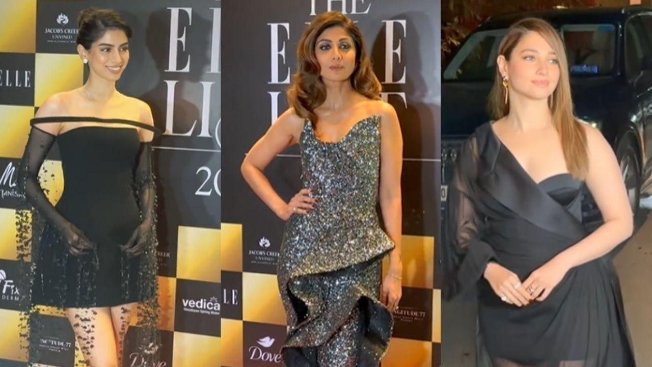 Tamannaah, Khushi, Shilpa, Taapsee and others stun in glam outfits on red carpet