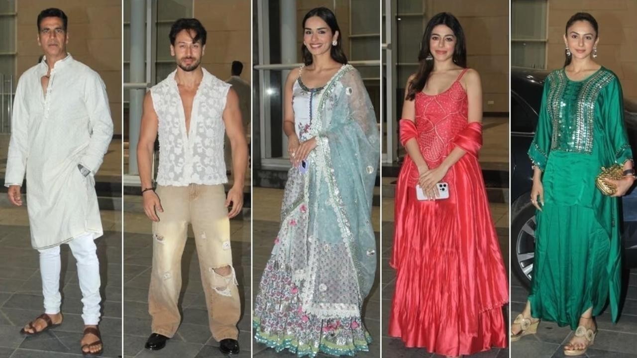 Ali Abbas Zafar's Iftar Party: Akshay Kumar, Tiger Shroff, Manushi Chhillar, Alaya F, Rakul Preet - Who Wore What