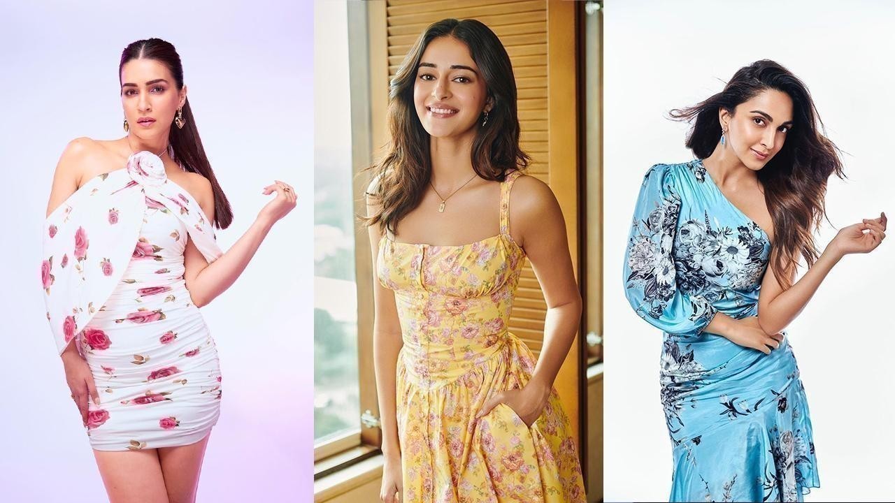 Bollywood's fashion playbook offers 6 floral dress looks to elevate your summer spring 2024 wardrobe.