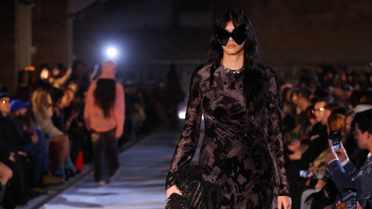 Siriano's Automotive-Inspired Collection Dominates NYFW with Metallics & Red