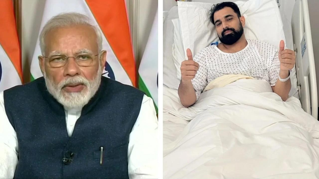 Shami undergoes surgery; Modi sends best wishes.
