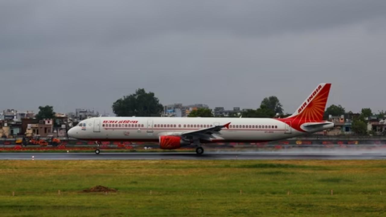 Air India Plane Tail Catches Fire After Landing In Delhi