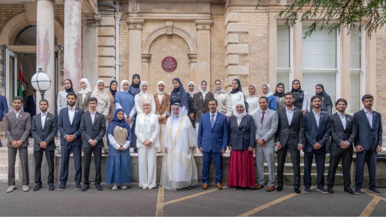 Sheikh Sultan Meets UKF Students in Exeter for Marine Study