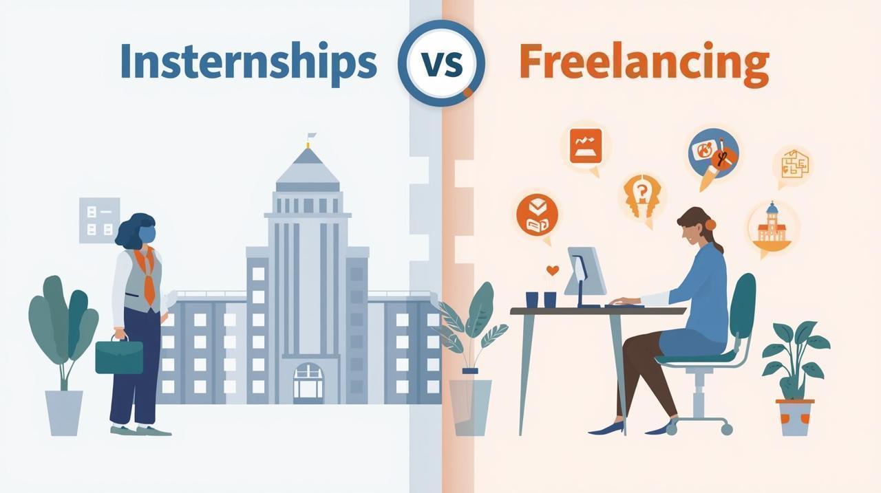 Internships vs. Freelancing: What Works Better for Students?