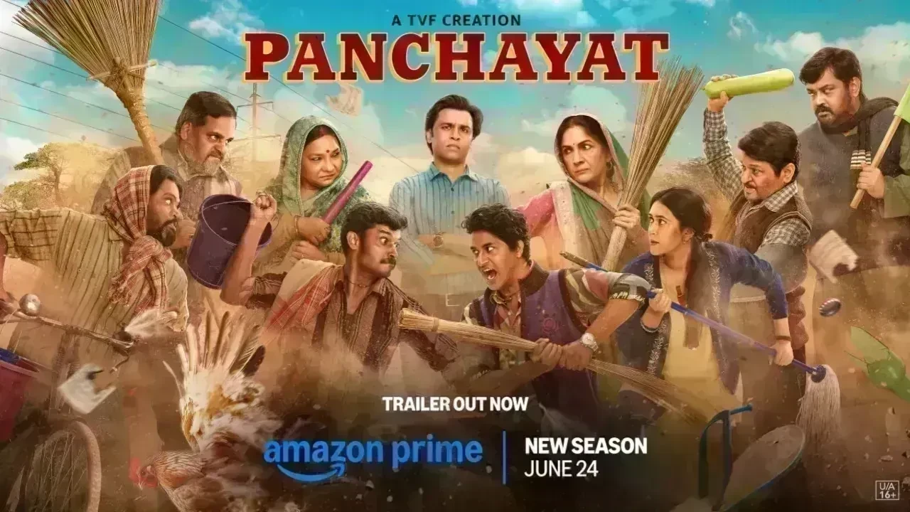 Panchayat Season 4 arrives June 24, 2025 at midnight on Prime