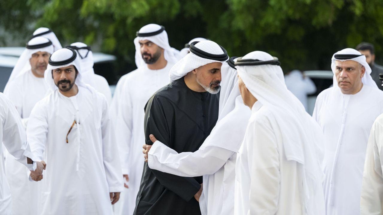 Sheikh Khaled Offers Condolences to Obaidullah Family in UAE