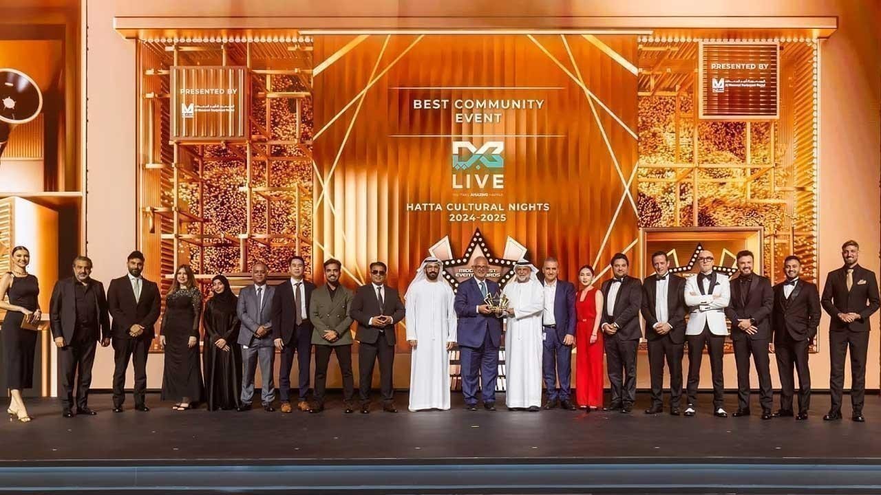 DXB LIVE Wins 3 Top Awards at Middle East Event Awards 2025