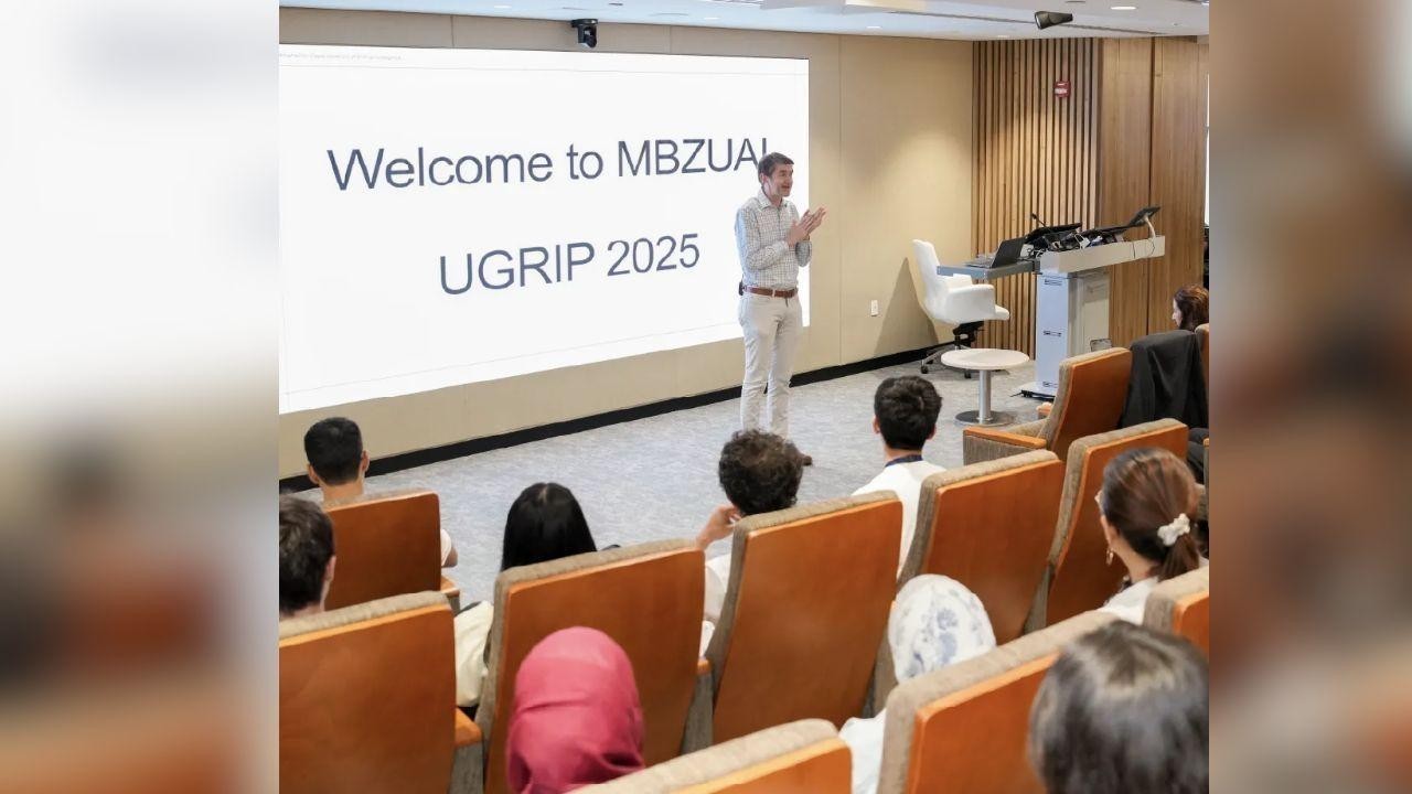 MBZUAI UGRIP 2025 Ends: AI Internship Welcomes 57 Students