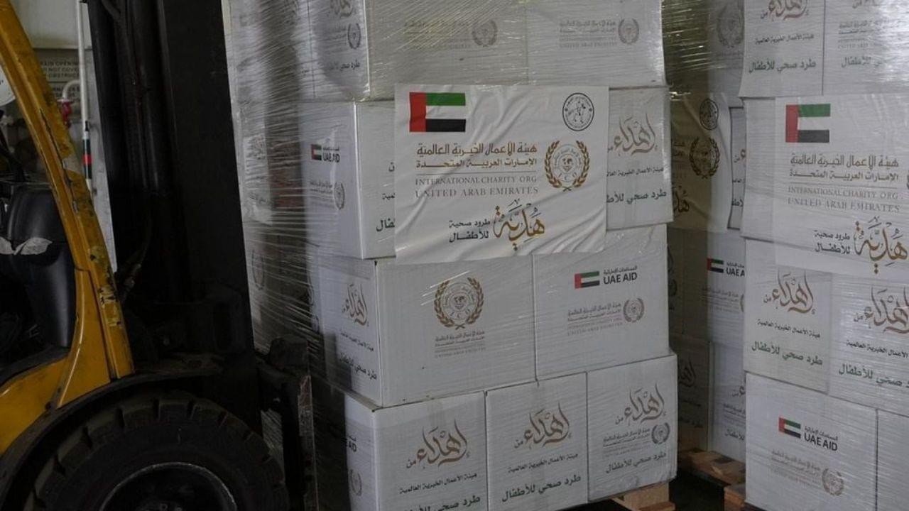 UAE Sends Eighth Aid Ship ‘Khalifa’ To Support Gaza