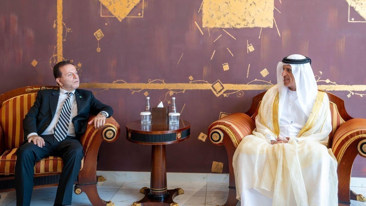 Sheikh Saud bin Saqr Al Qasimi Receives Bahamian Ambassador