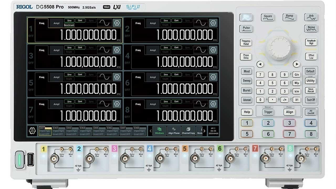 RIGOL Launches DG5000 Pro Series in India – A New Benchmark in Multi-Channel Waveform Generation