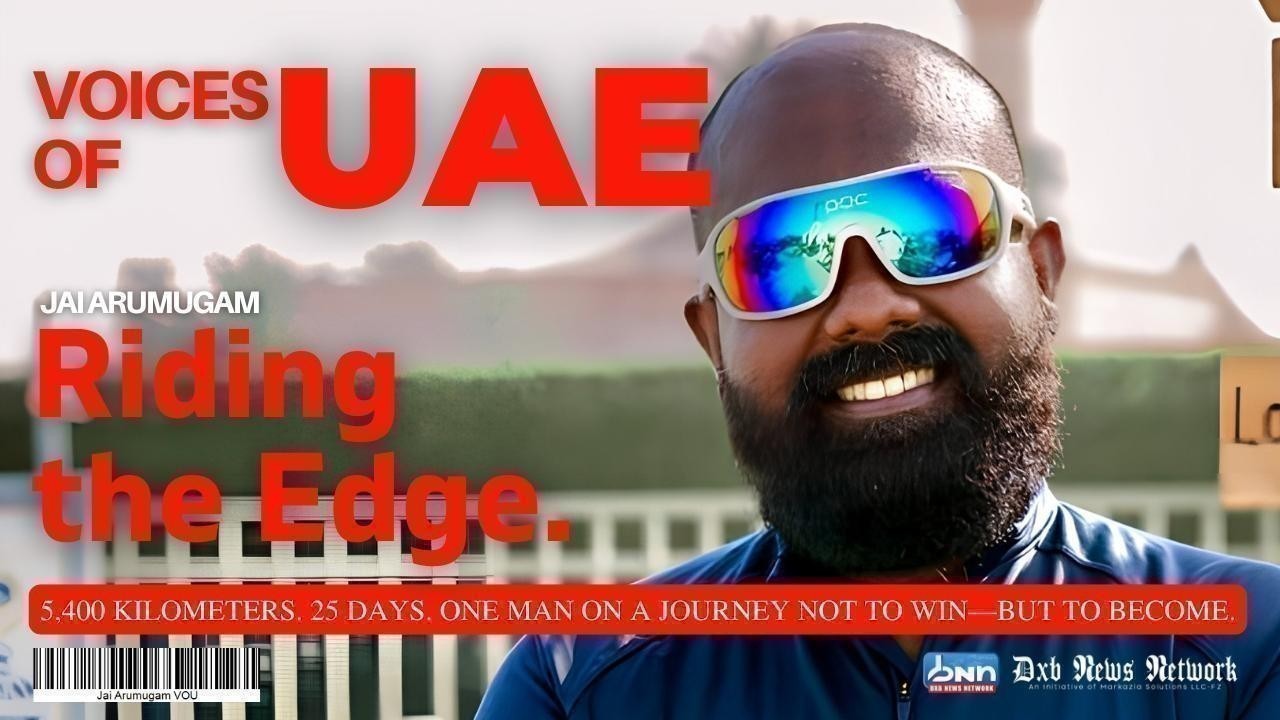 Voices of UAE - Riding the Edge: Jai Arumugam