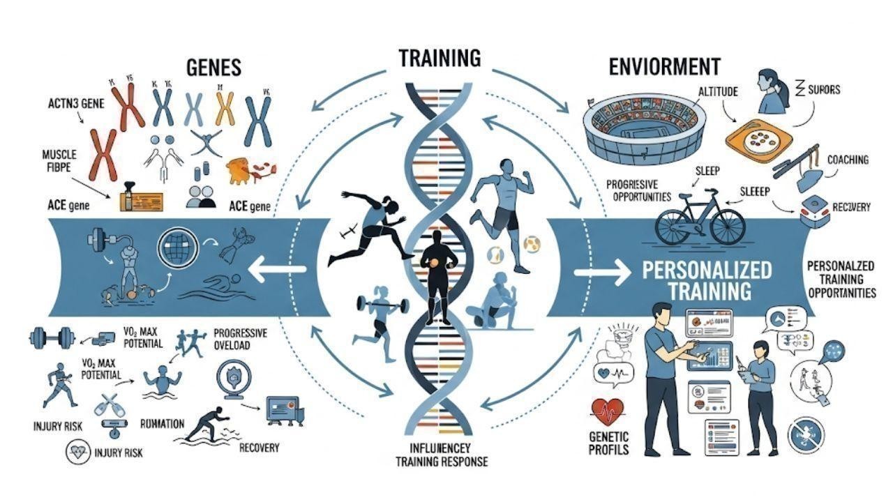 How Genetics Shape Sports Performance and Athlete Health ?