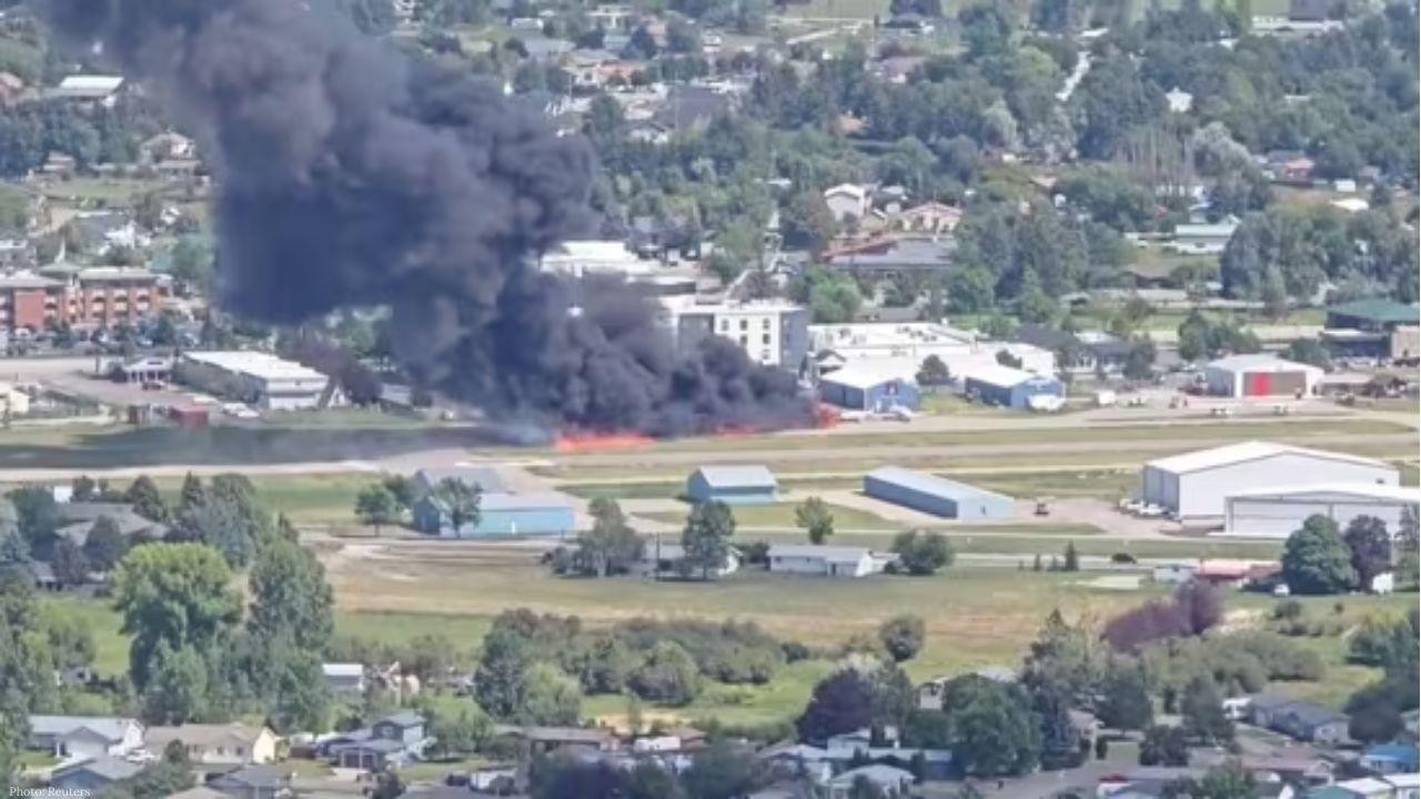 Montana Plane Crash Sparks Fire, No Serious Injuries