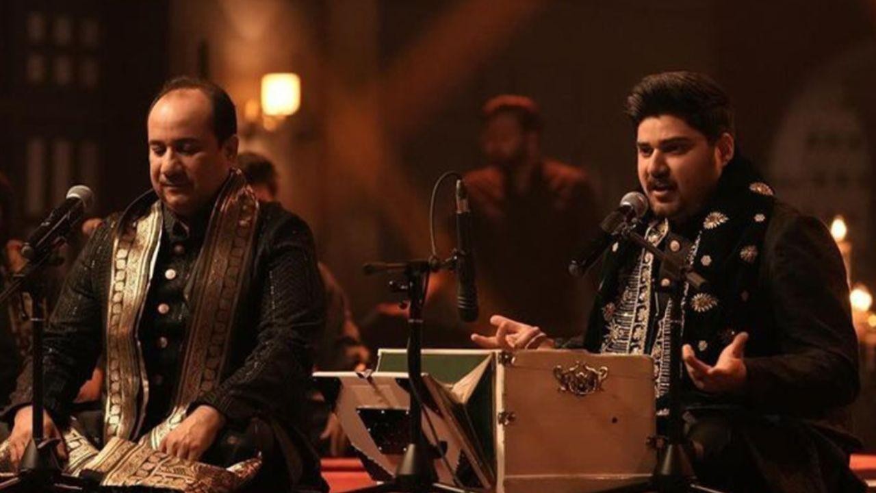 Rahat Fateh Ali Khan and son Shahzaman unite on Dubai stage