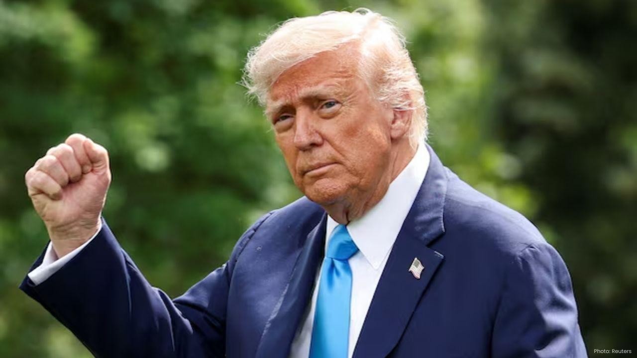 Trump Presser Delayed, '67' Meme Sparks Online Buzz