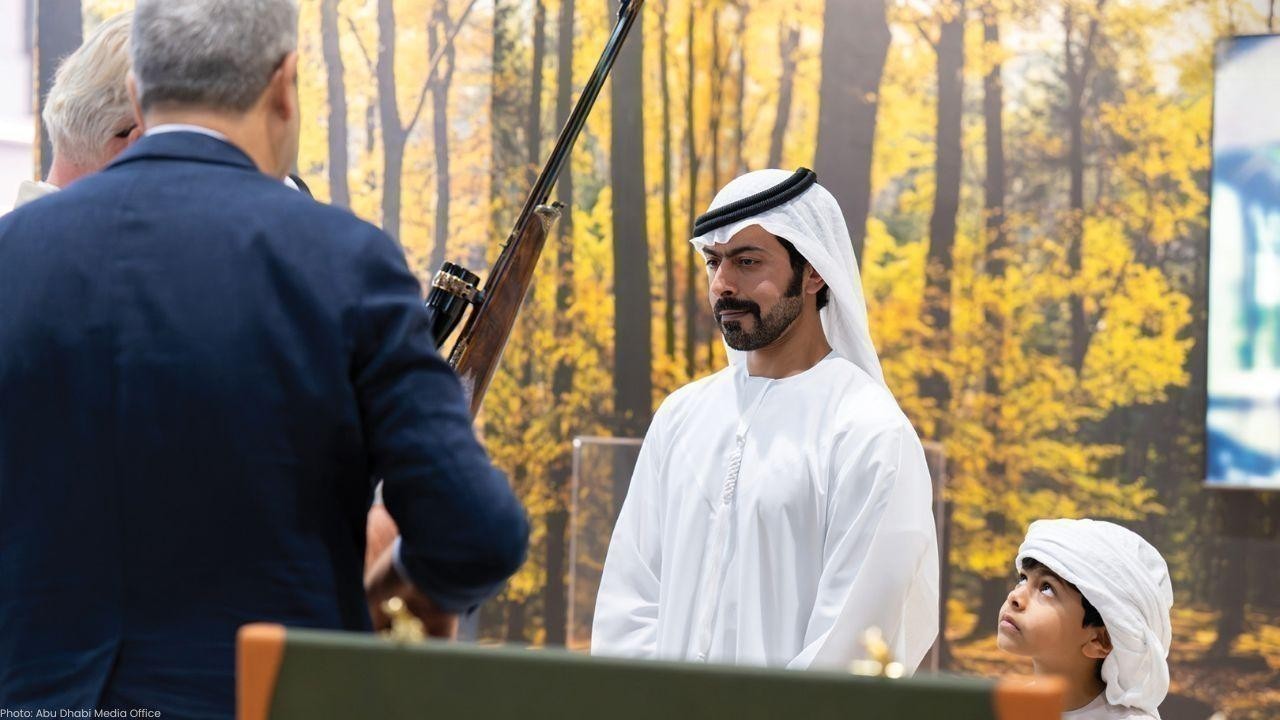 Sheikh Khalifa Visits ADIHEX 2025 to Celebrate Heritage