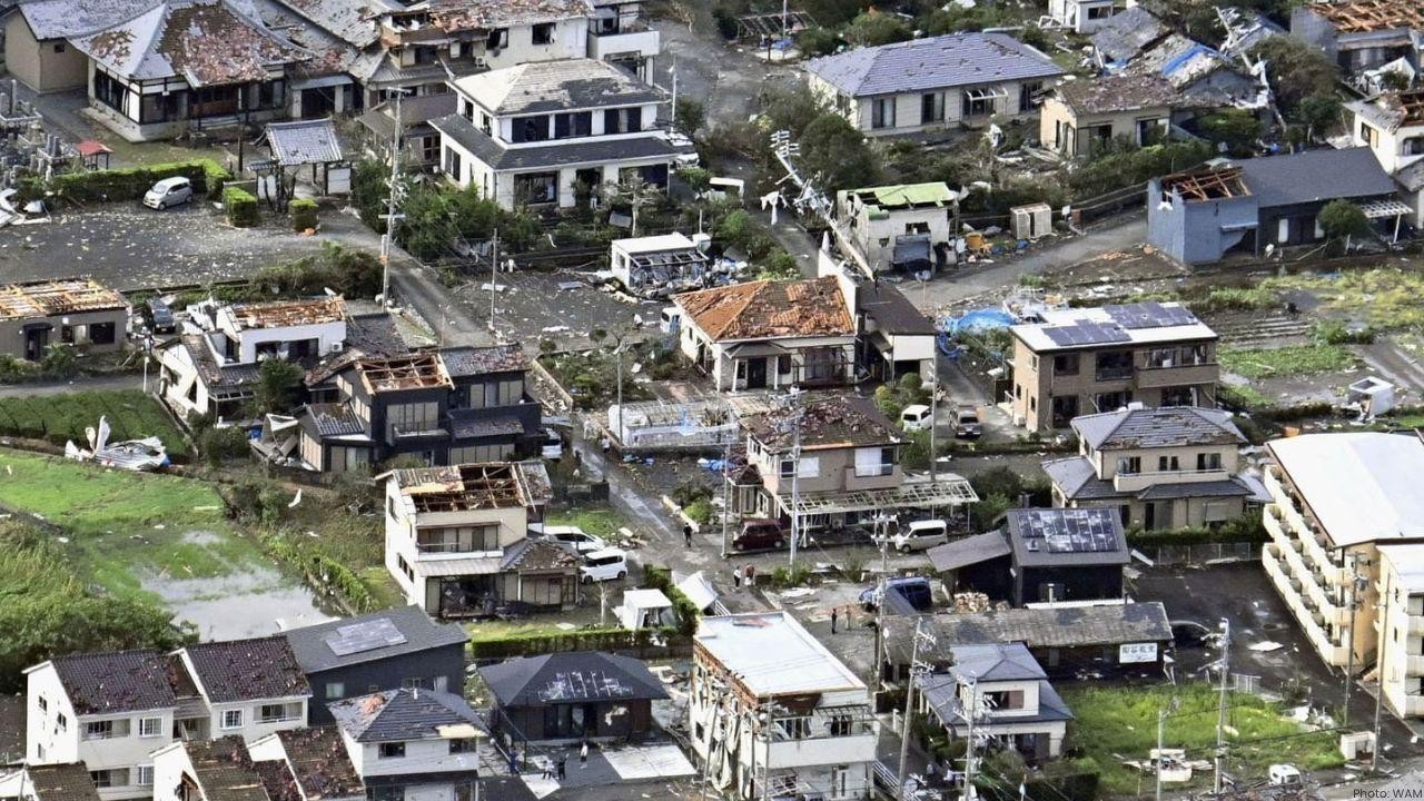 Typhoon Peipah Hits Western Japan: Heavy Rain, Landslide Alert