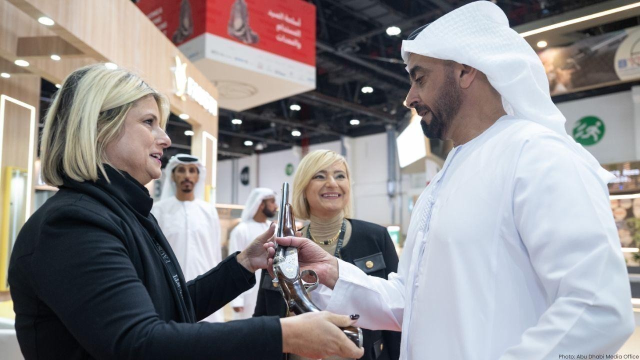 Sheikh Saif Visits ADIHEX 2025 Showcasing Tradition & Innovation