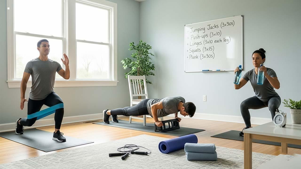 Fitness at Home  Simple Ways to Stay Healthy Without the Gym