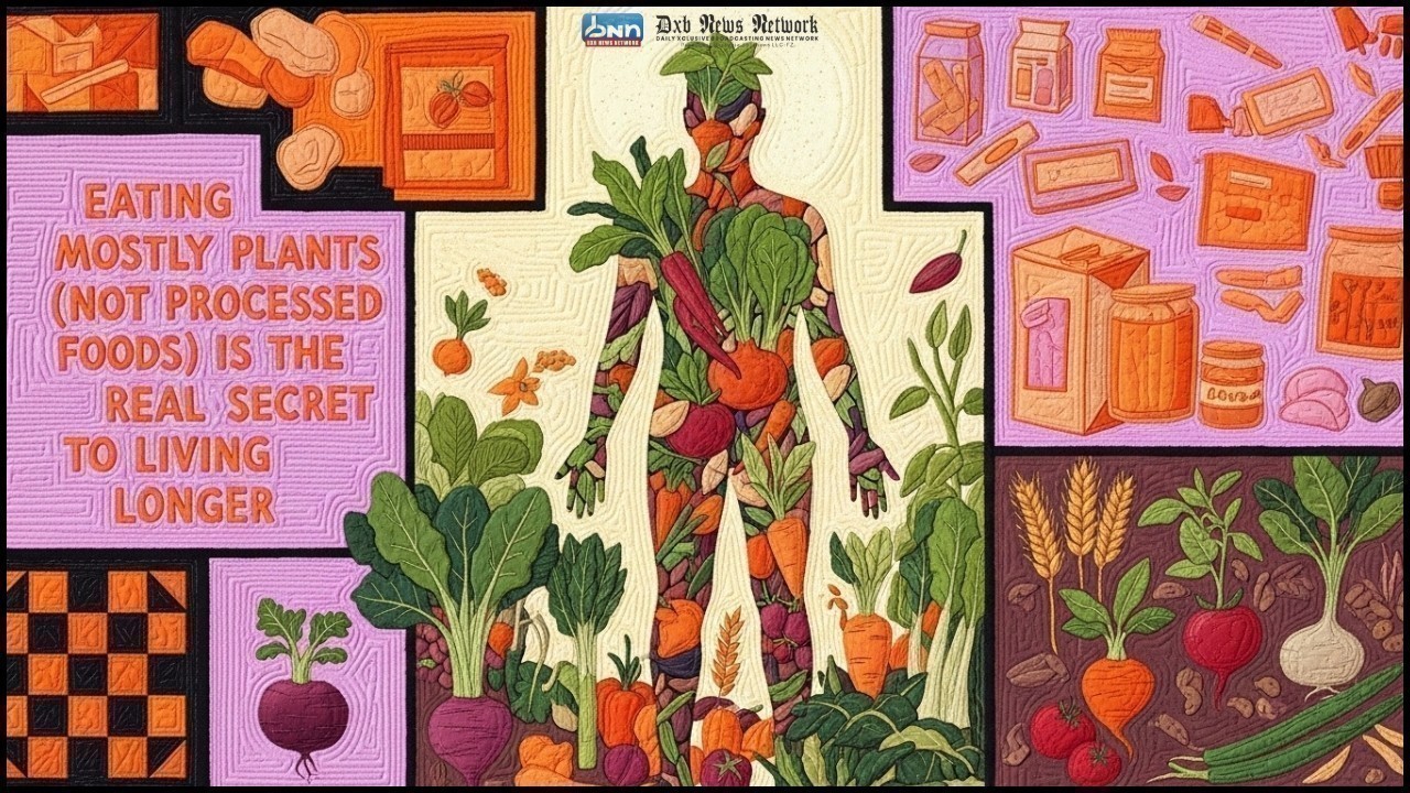 Why Eating Mostly Plants, Not Processed Foods, Is the Real Secret to Living Longer